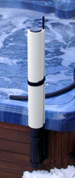 Hot Tub Screens rolled